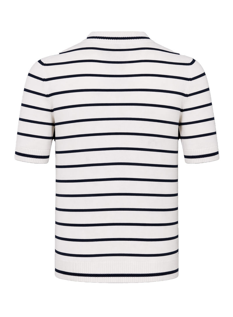 Striped cotton t-shirt
