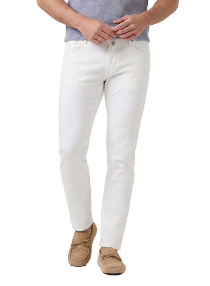 Nick jeans van katoen | MODEL | FULL_WIDTH | Wit