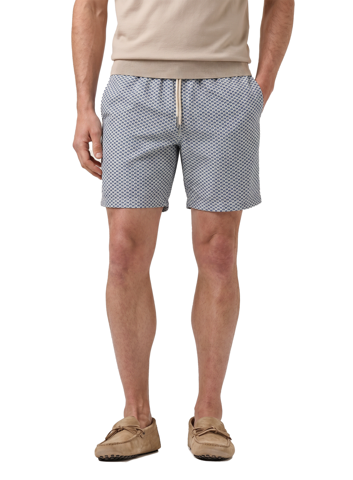 Boxer zwemshort | FULL_WIDTH | MODEL | Blauw