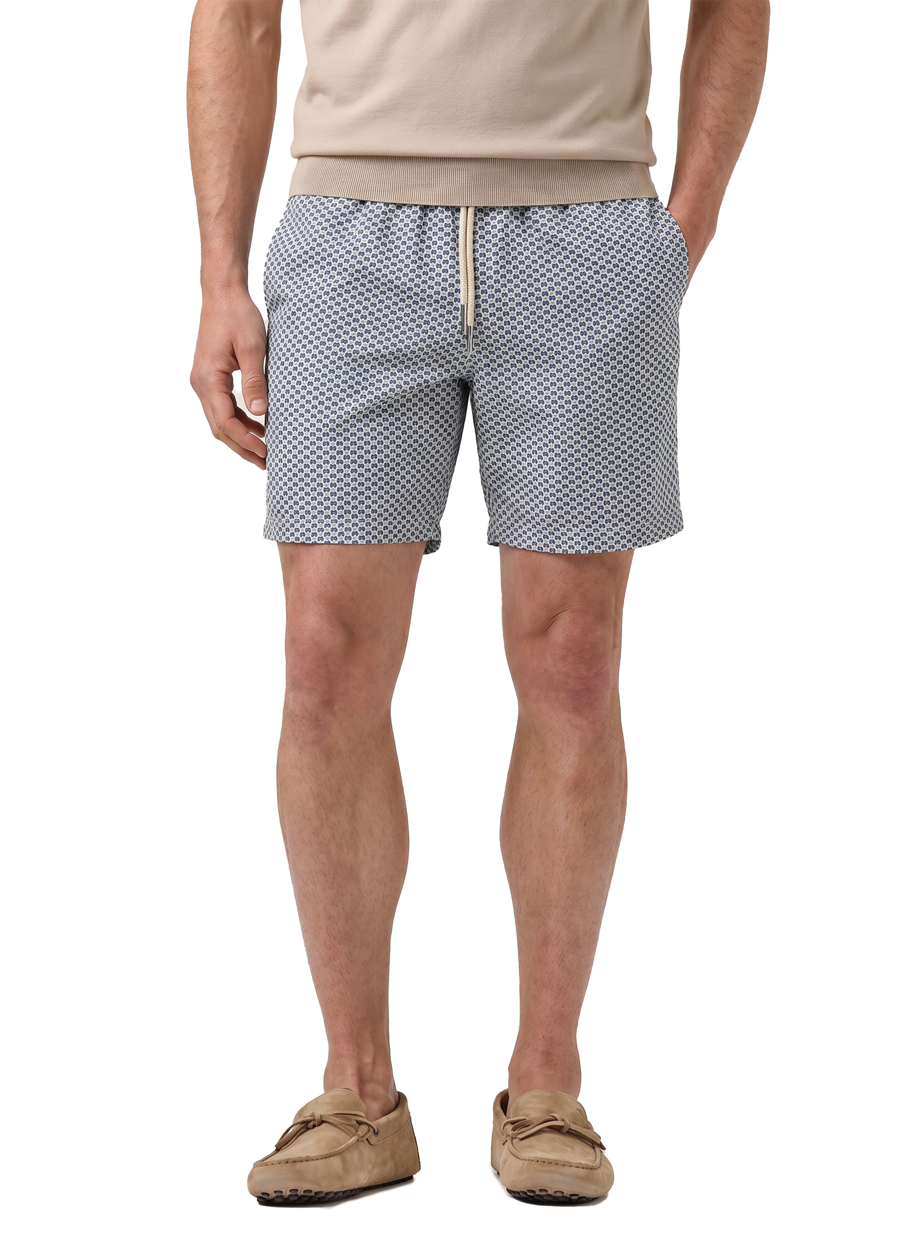Boxer zwemshort | FULL_WIDTH | MODEL | Blauw