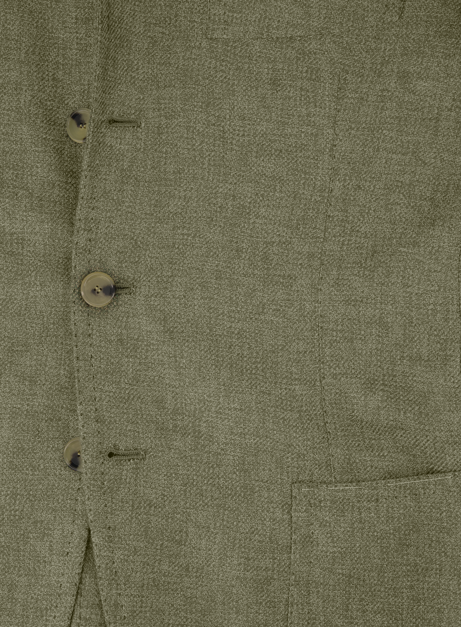 Handgemaakt jasje van cashmere | FULL_WIDTH | Groen