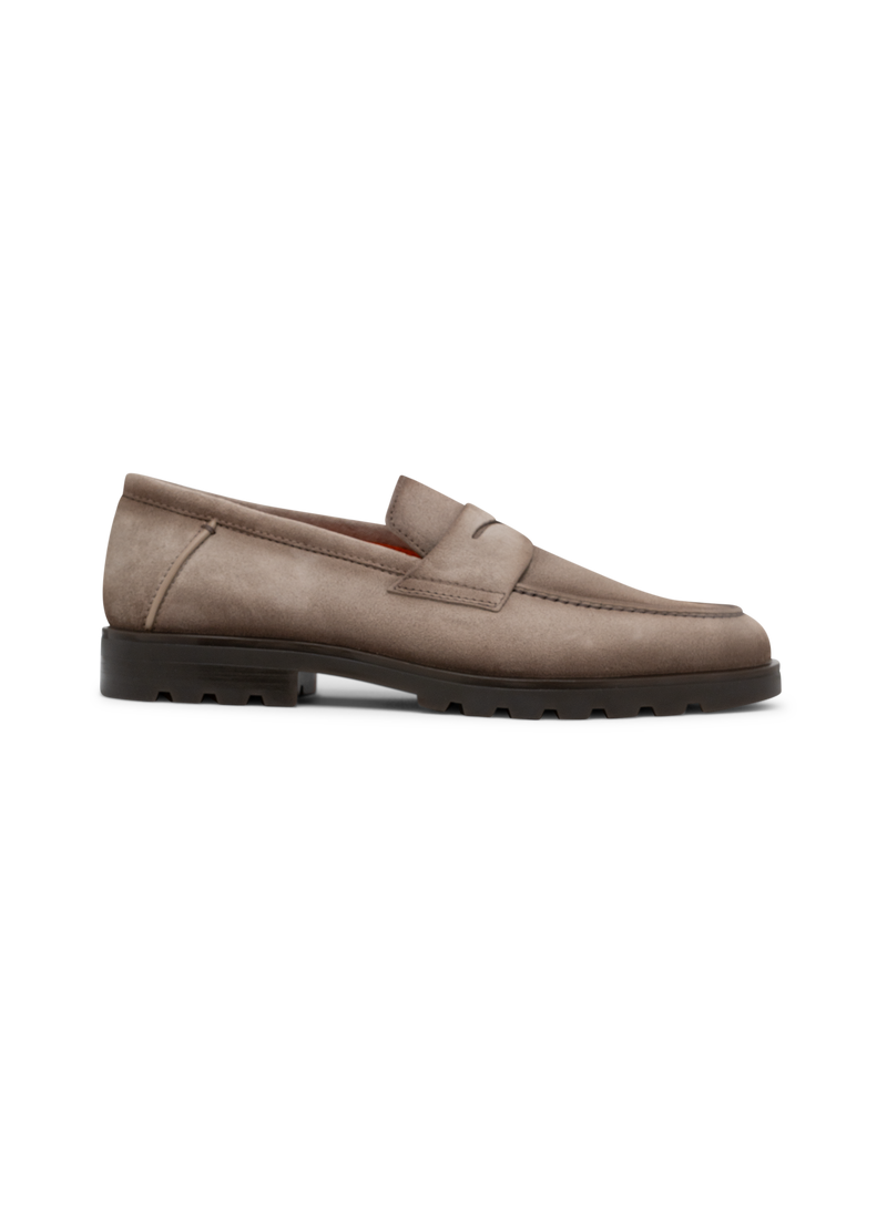 Penny-Loafer aus Wildleder
