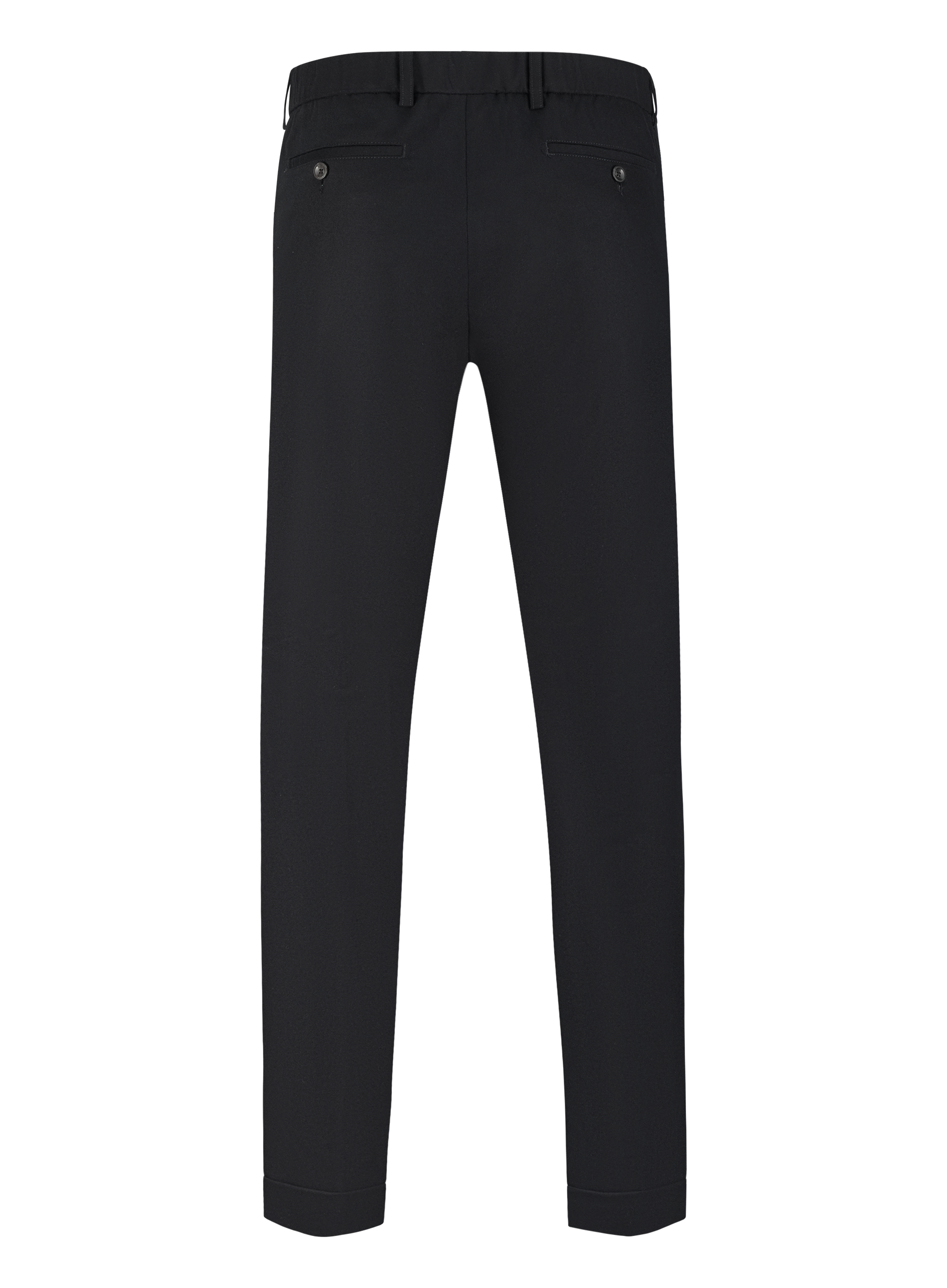 Jog pantalon van wol en cashmere | Zwart