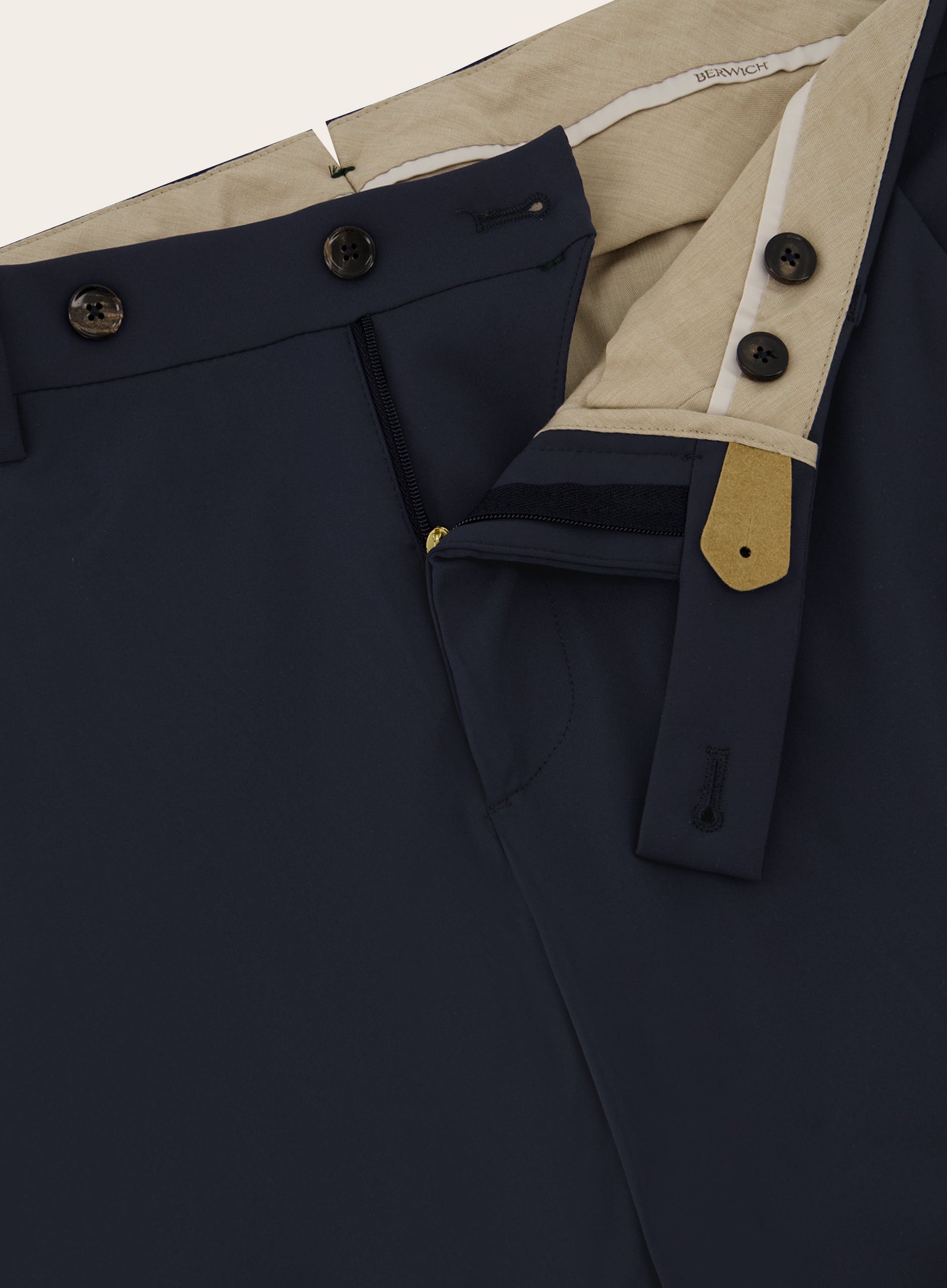 Pantalon met stretch | FULL_WIDTH | BLUE NAVY 