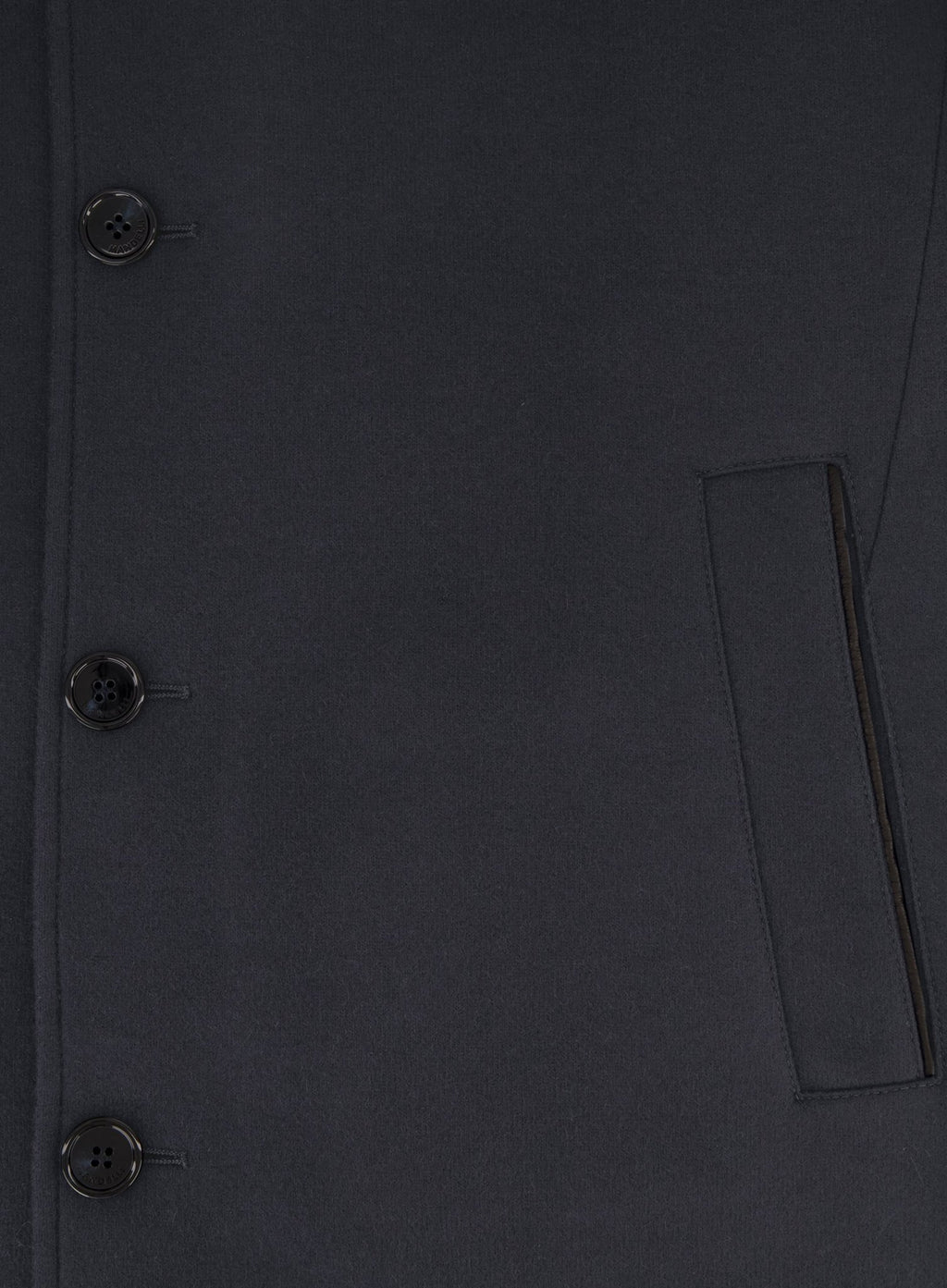 Mantel van cashmere | FULL_WIDTH | BLUE NAVY