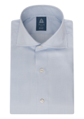 Gestreept napoli shirt van katoen | L.Blauw