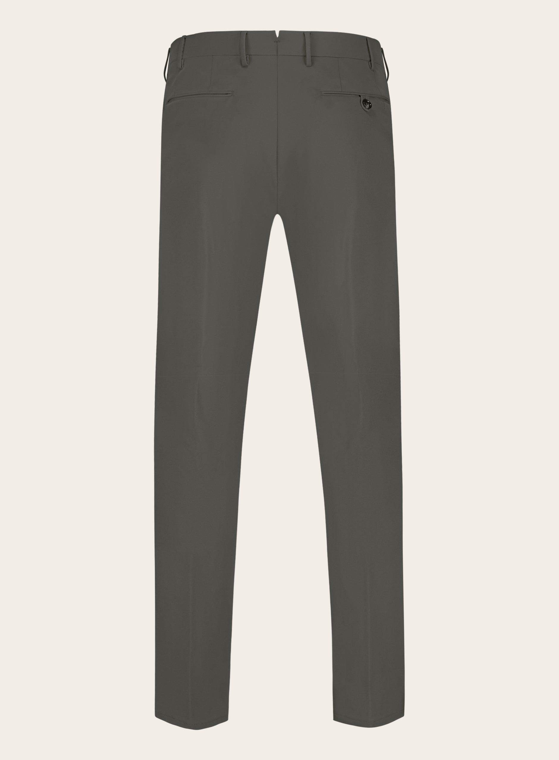 Pantalon met stretch | Groen