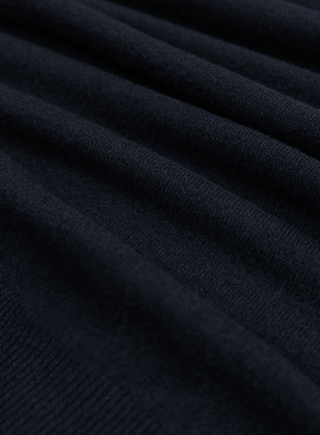 Half-zip vest van wol en cashmere | FULL_WIDTH | BLUE NAVY
