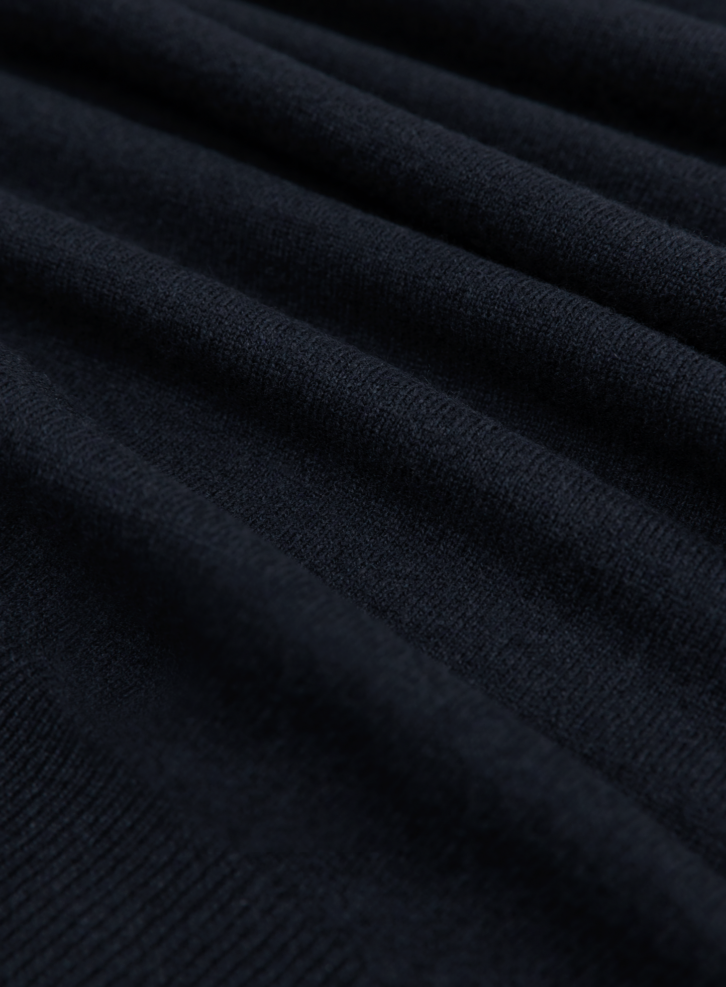 Half-zip vest van wol en cashmere | FULL_WIDTH | BLUE NAVY