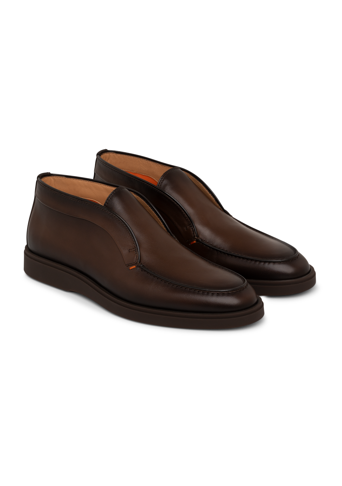 Desert boots van leer | D.Bruin