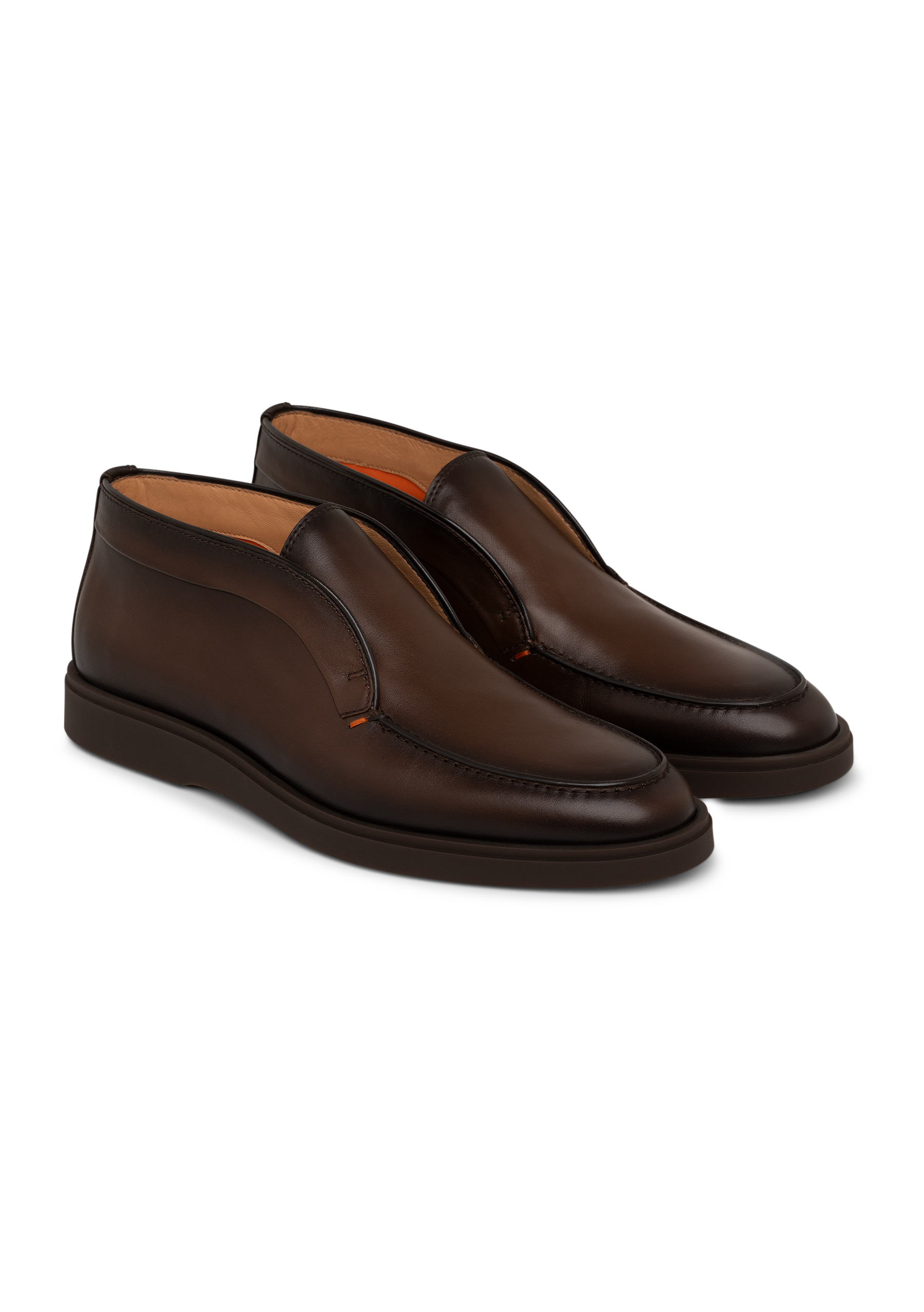 Desert boots van leer | D.Bruin