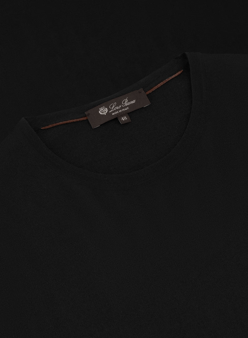 Virgin wool crewneck