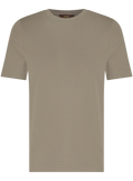 T-shirt van katoen | TAUPE