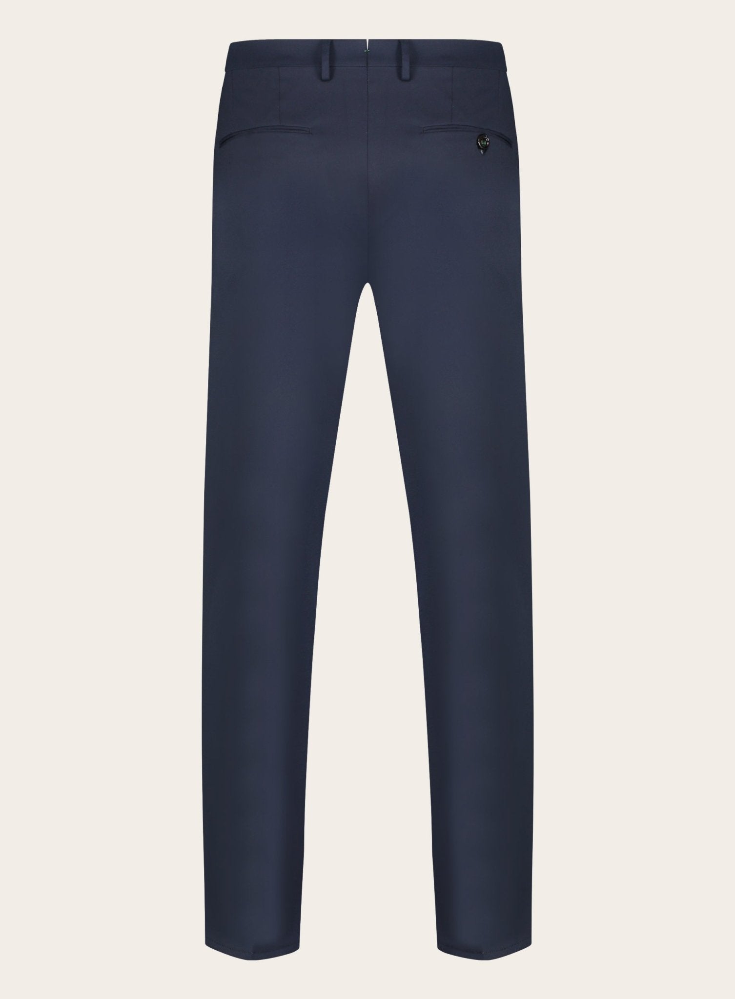 Slim-fit jersey pantalon | BLUE NAVY