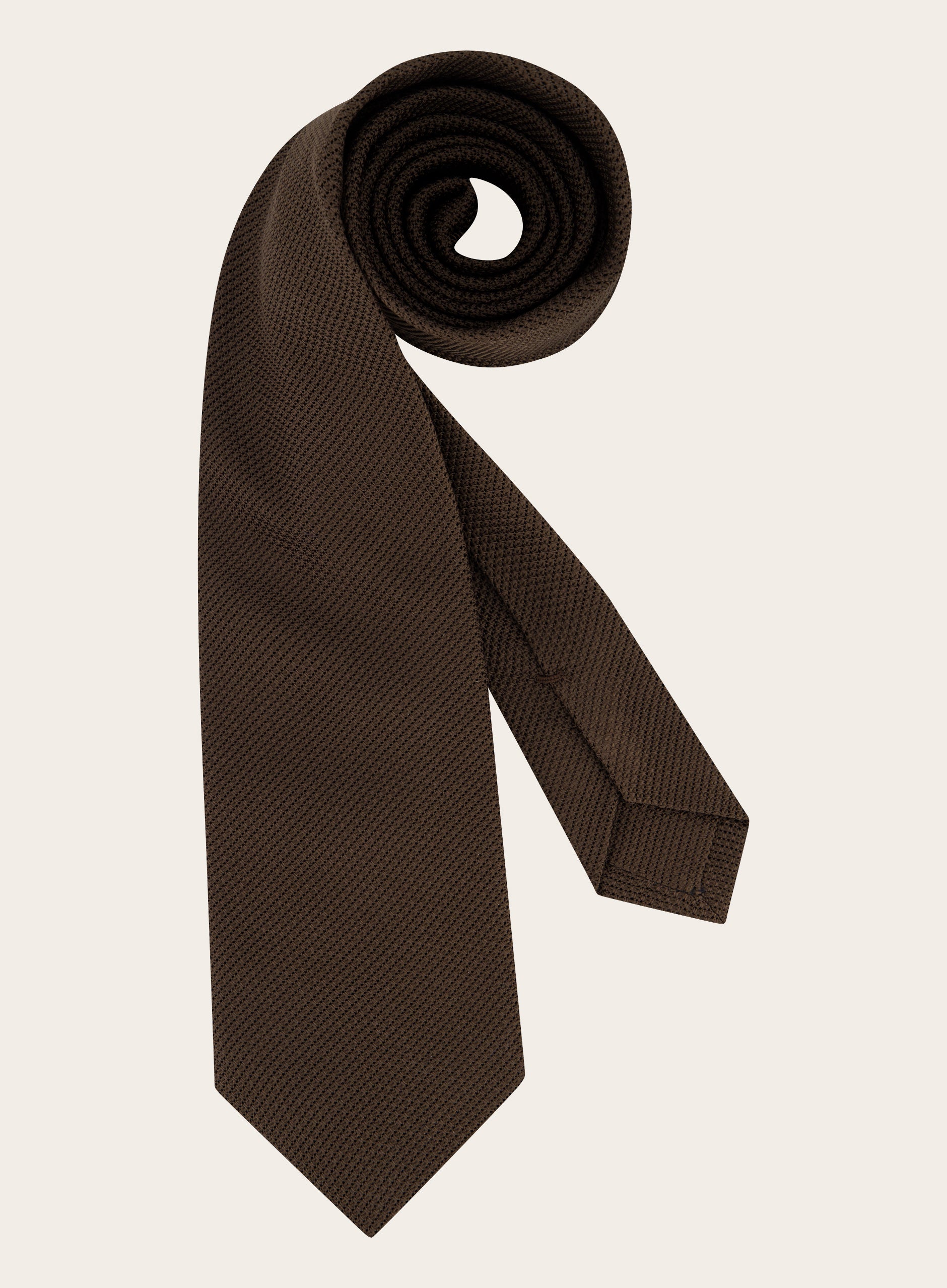 Knitted stropdas van wol | D.Bruin