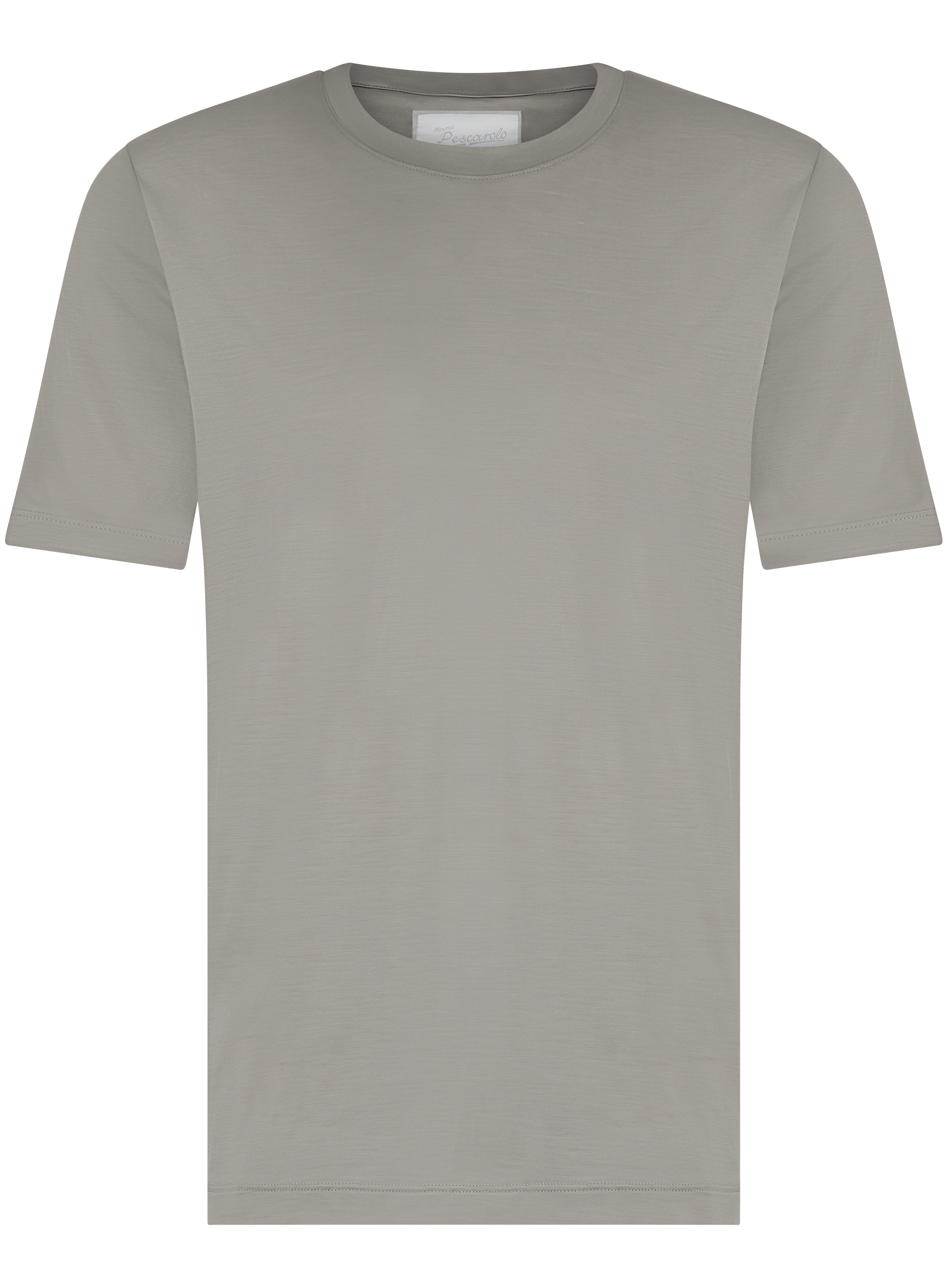 T-shirt van wol | Beige