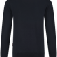 Crewneck van katoen en zijde | BLUE NAVY