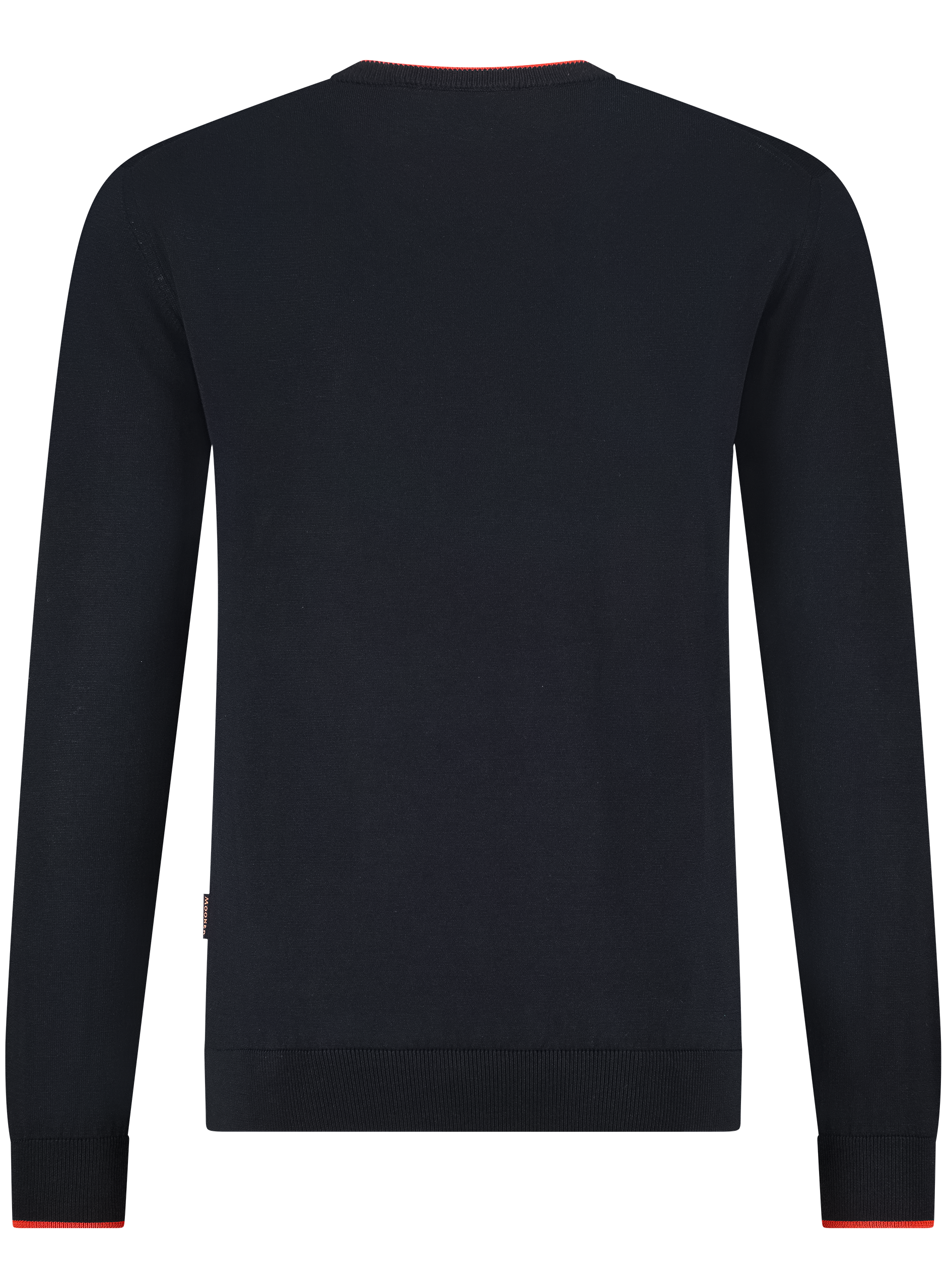 Crewneck van katoen en zijde | BLUE NAVY