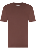 T-shirt in wol | Bordeaux