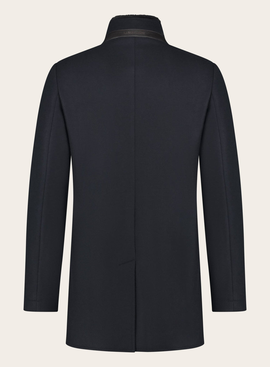 Mantel van cashmere | BLUE NAVY