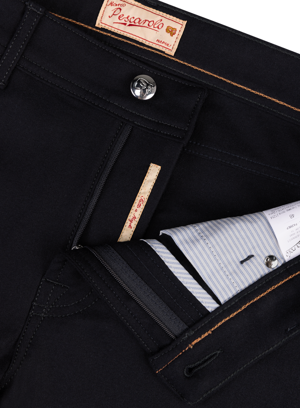 5-pocket broek van cashmere | FULL_WIDTH | BLUE NAVY