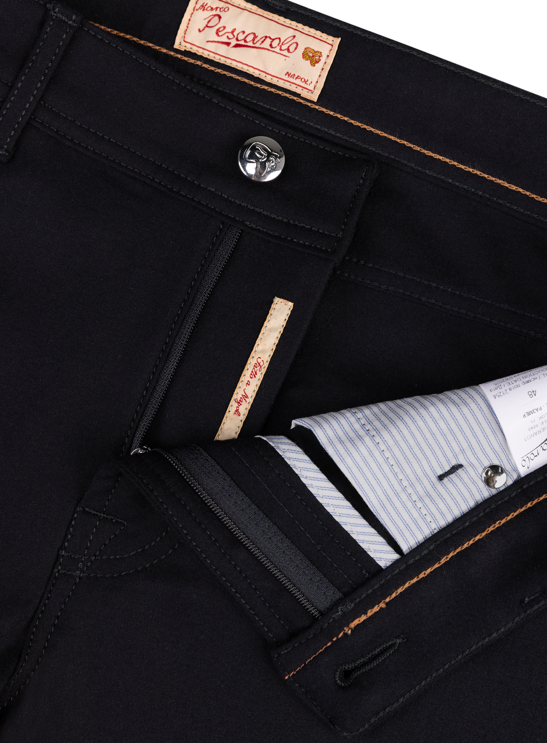 5-pocket broek van cashmere | FULL_WIDTH | BLUE NAVY