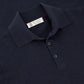 Poloshirt van wol en cashmere | BLUE NAVY