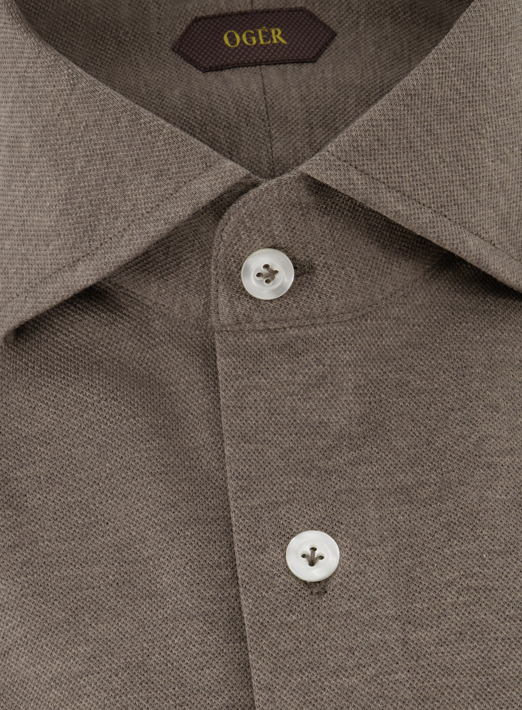 Shirt van katoen | FULL_WIDHT | TAUPE