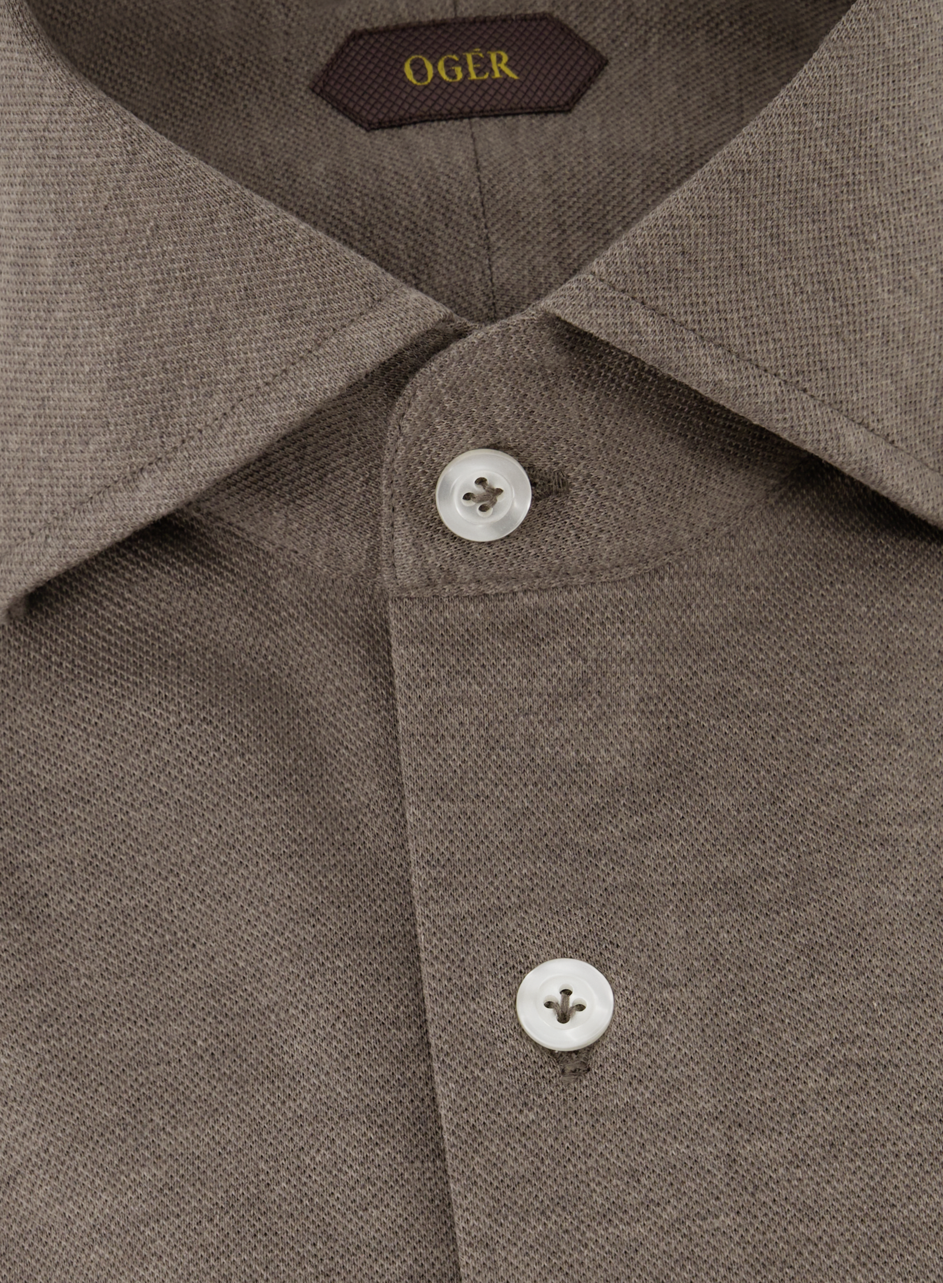 Shirt van katoen | FULL_WIDHT | TAUPE