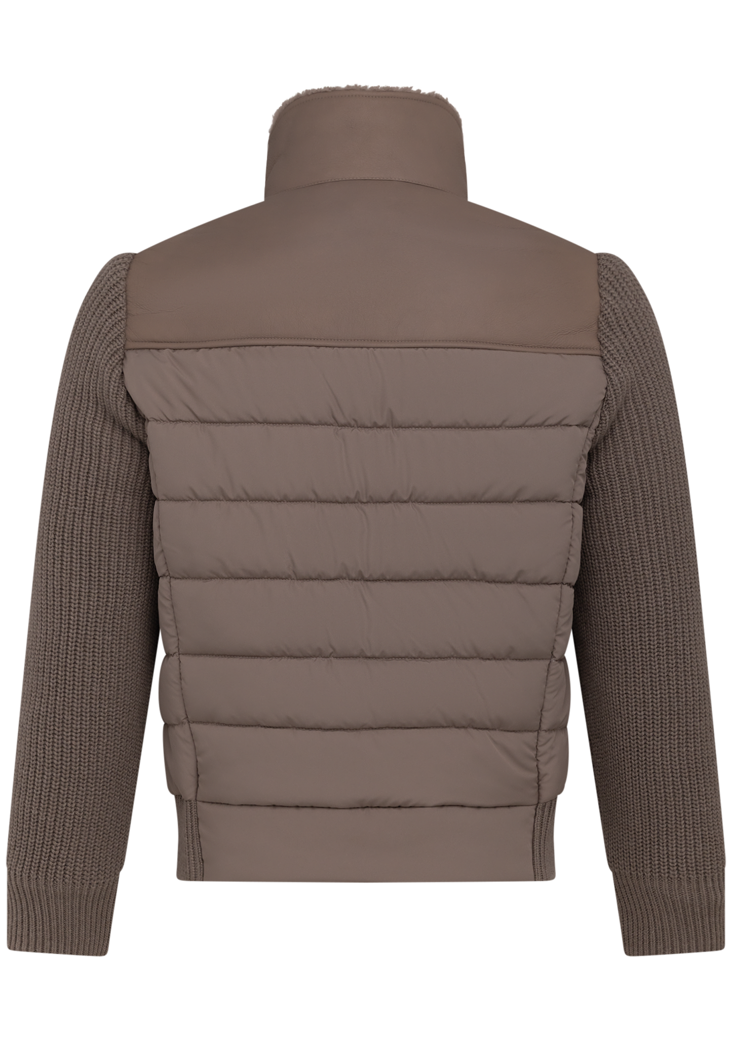 Gewatteerde jas | Beige