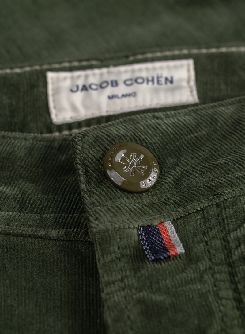 Corduroy Nick slim-fit jeans | FULL_WIDTH | Groen