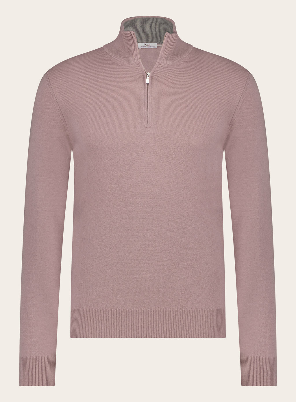 Half-zip van wol en cashmere | ROZE