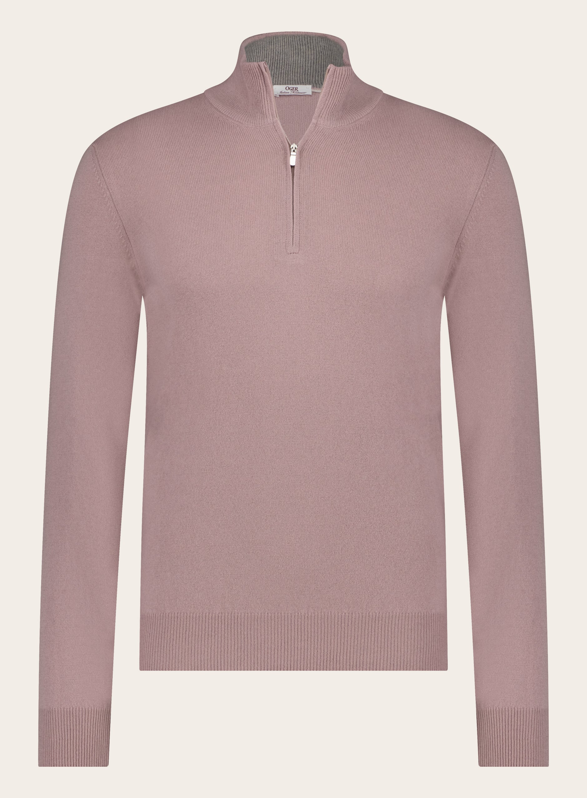 Half-zip van wol en cashmere | ROZE