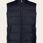 Bodywarmer van wol en cashmere | BLUE NAVY