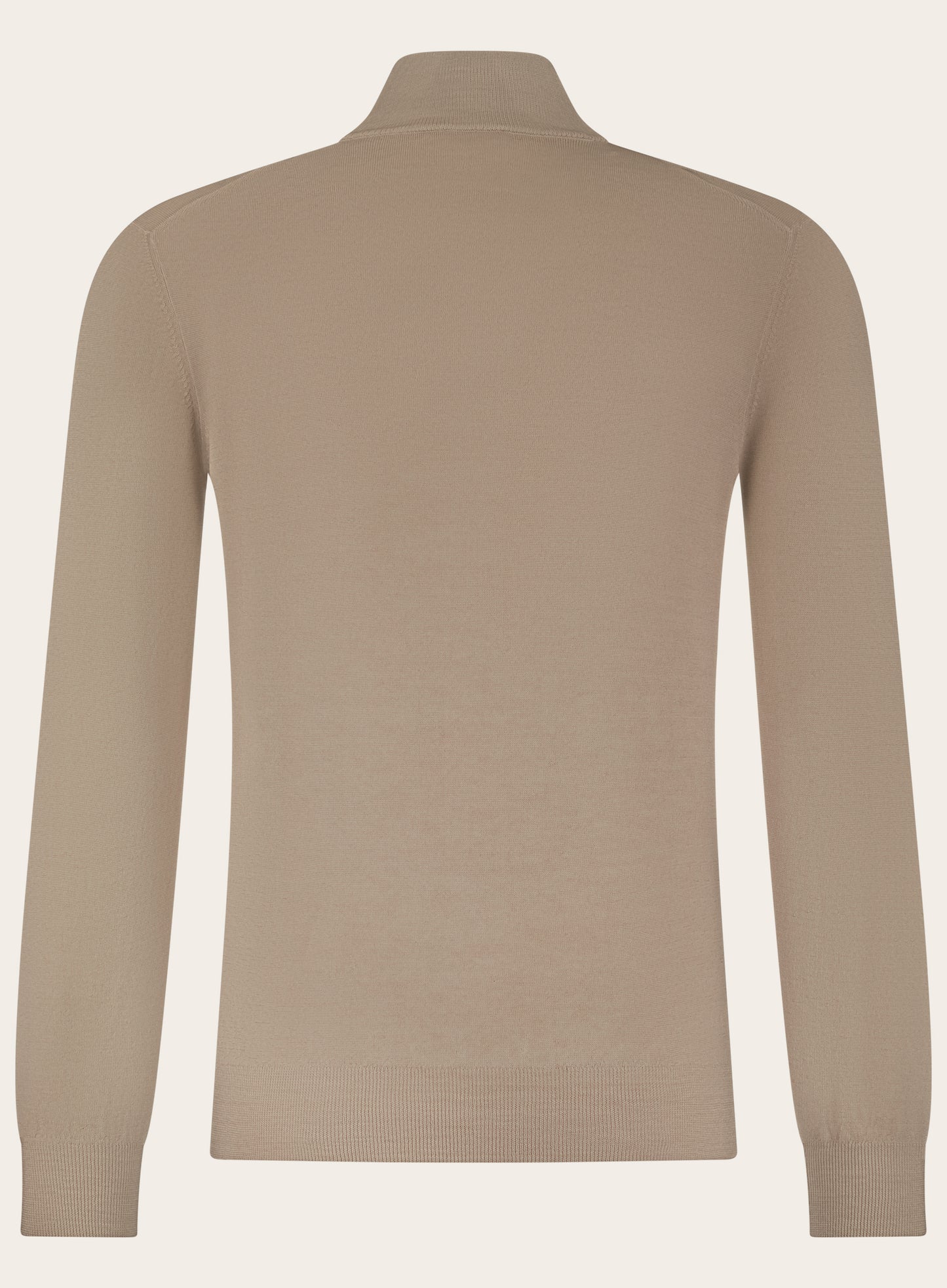 Ritsvest van wol | Beige