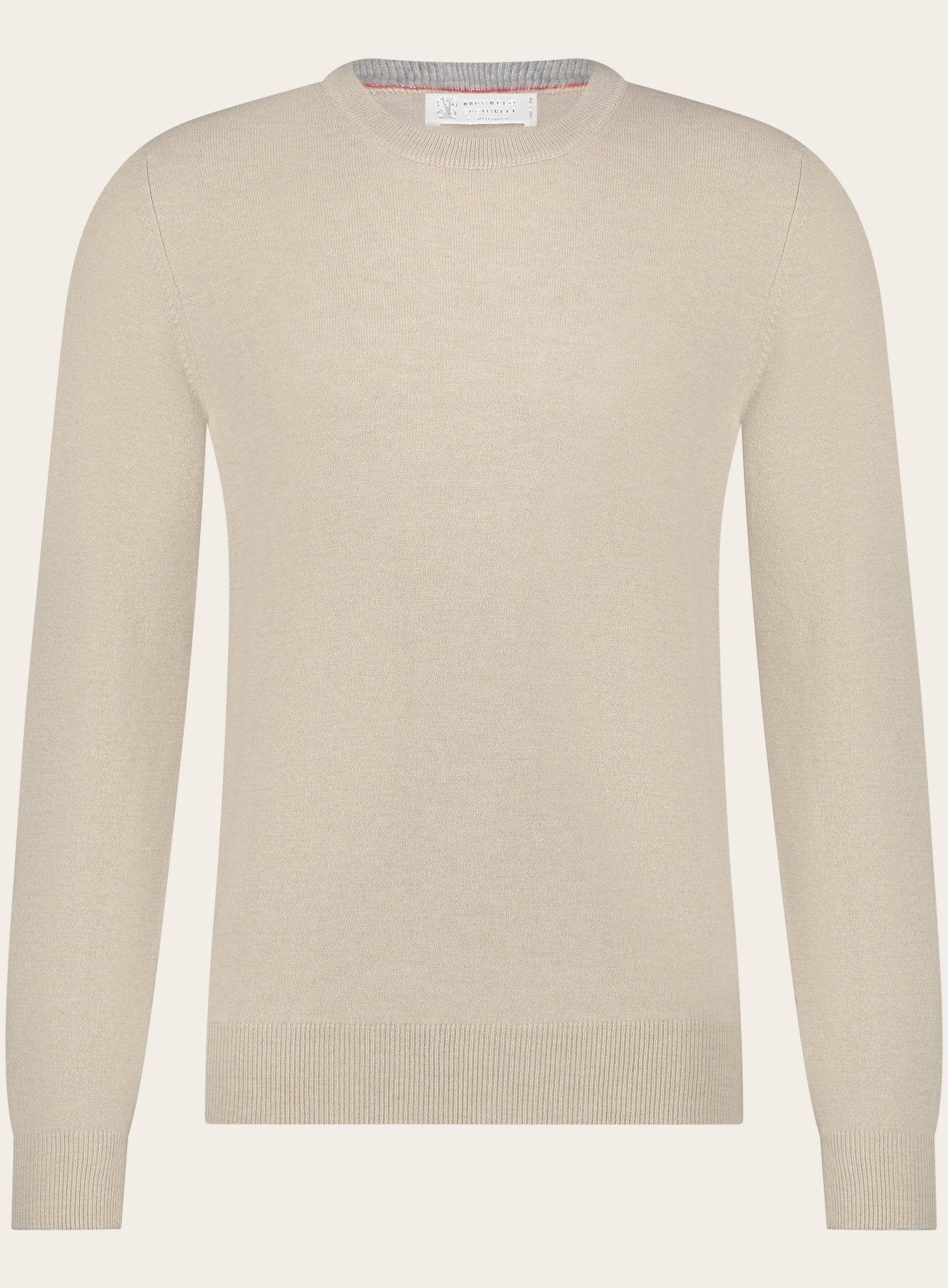 Crewneck van cashmere | Beige