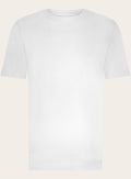 T-shirt met korte mouw van katoen | Wit
