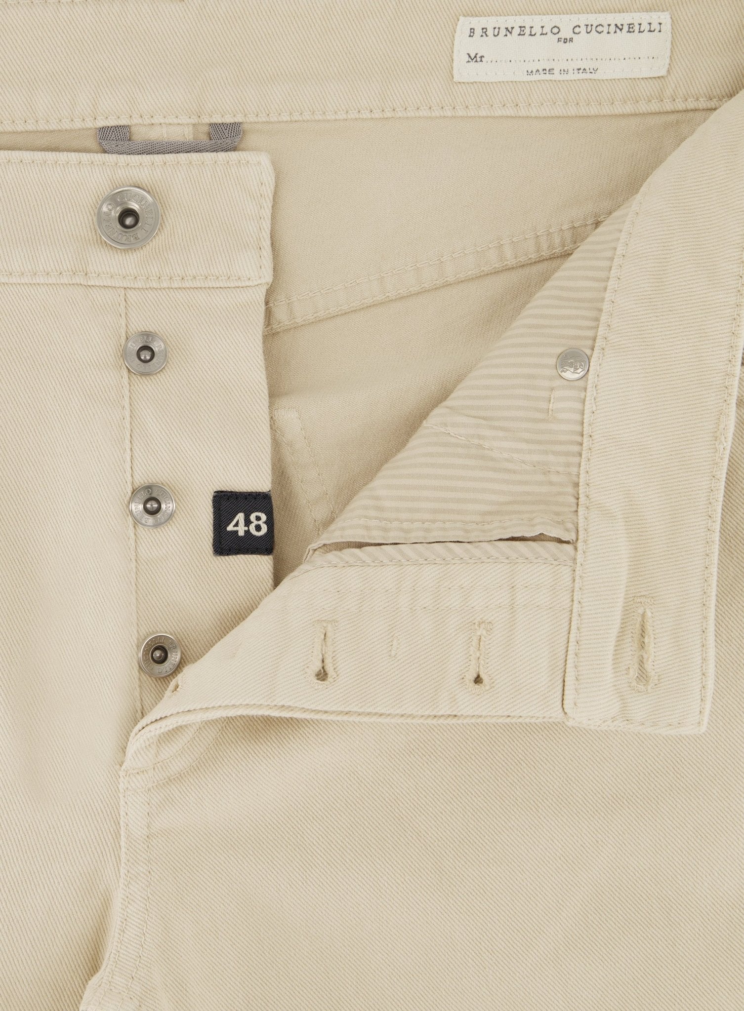 5-pocket jeans | Beige