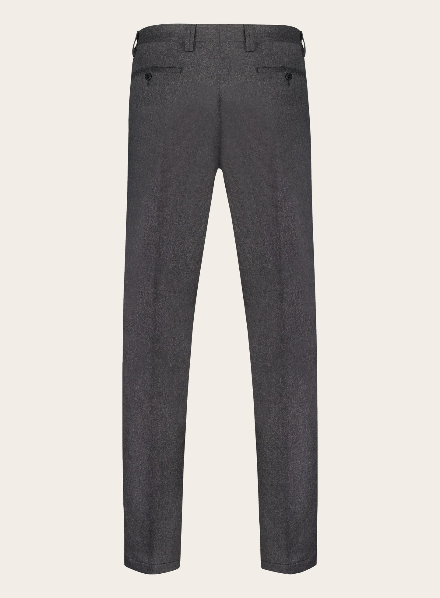 Slim-fit pantalon van wol | D.Grijs