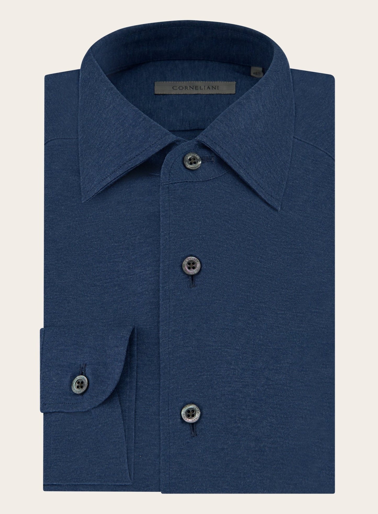 Shirt van katoen | Blauw