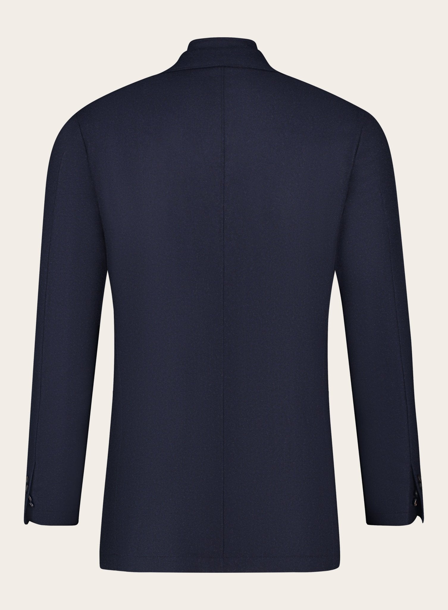 Jas met uitneembare kraag | BLUE NAVY