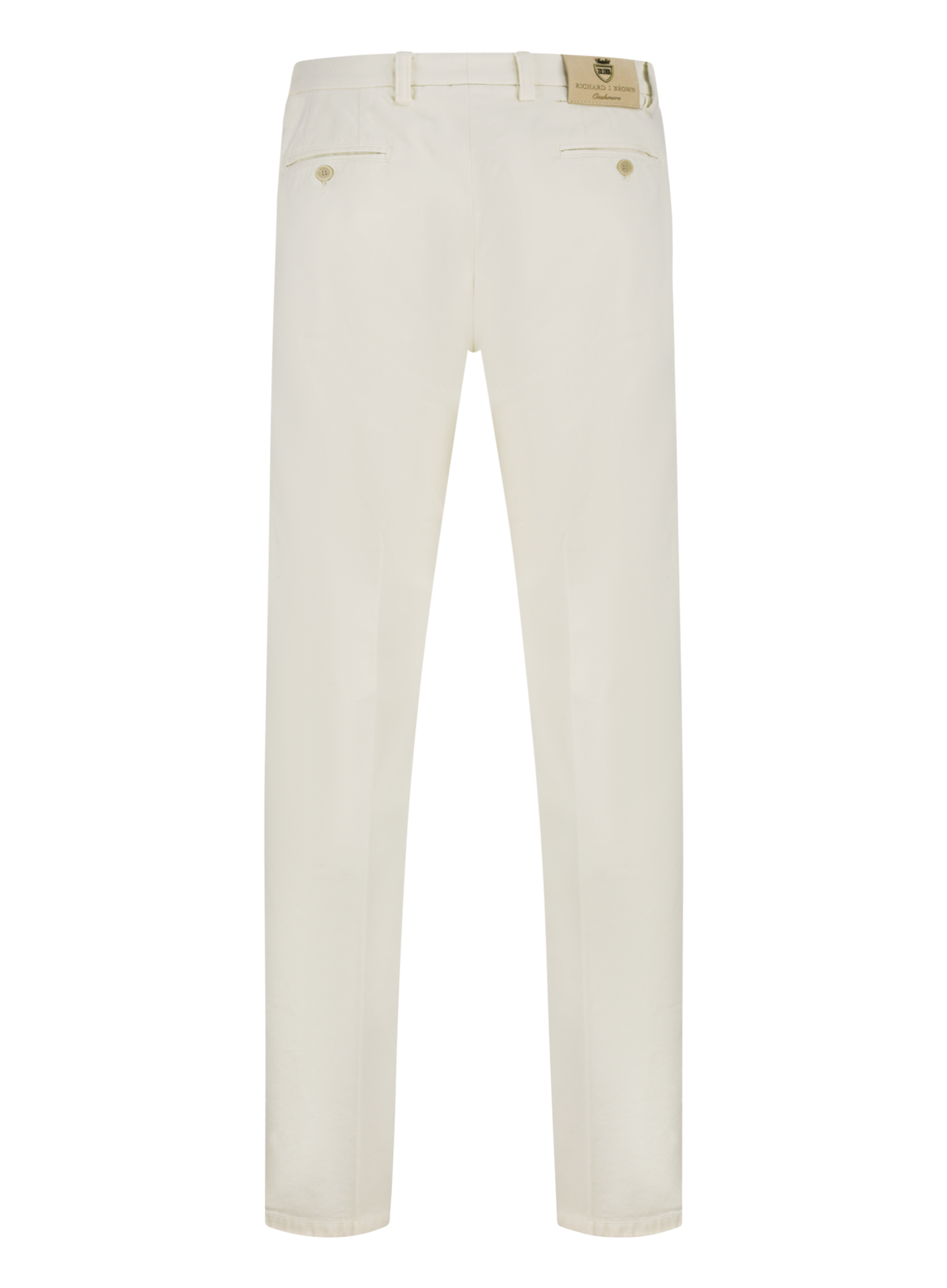 Singapore pantalon van katoen en cashmere | KIEZEL