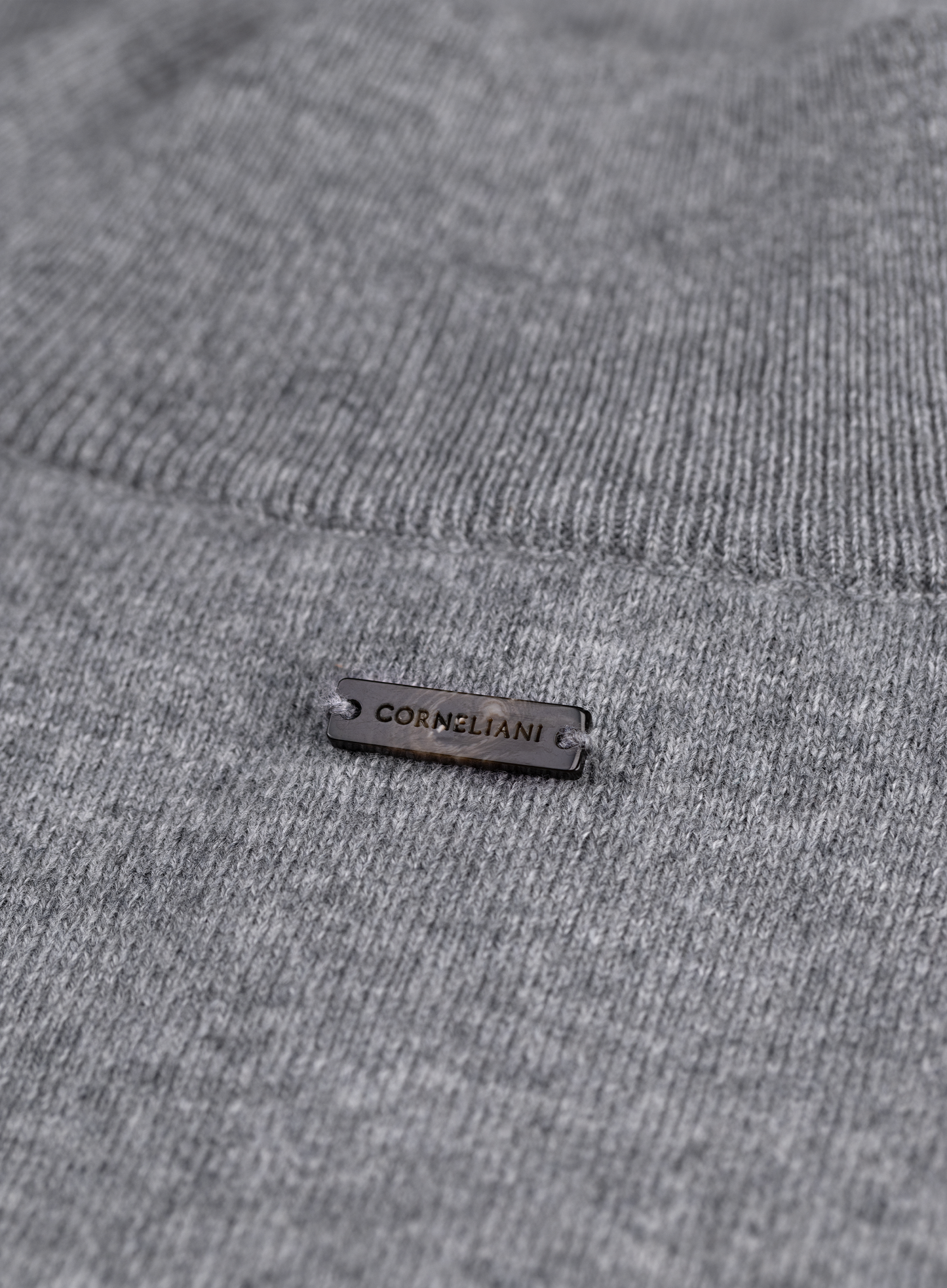 Half-zip vest van wol en cashmere | FULL_WIDTH | L.Grijs