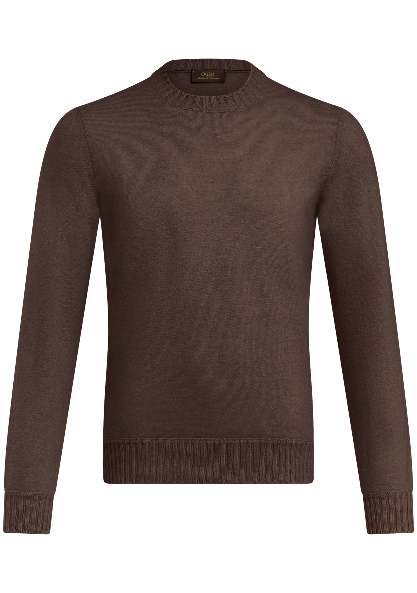 Crewneck van cashmere | FULL_WIDTH | TAUPE BRUIN