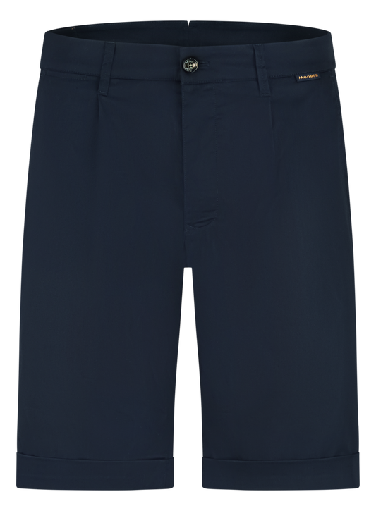 Stretch bermuda van katoen | BLUE NAVY