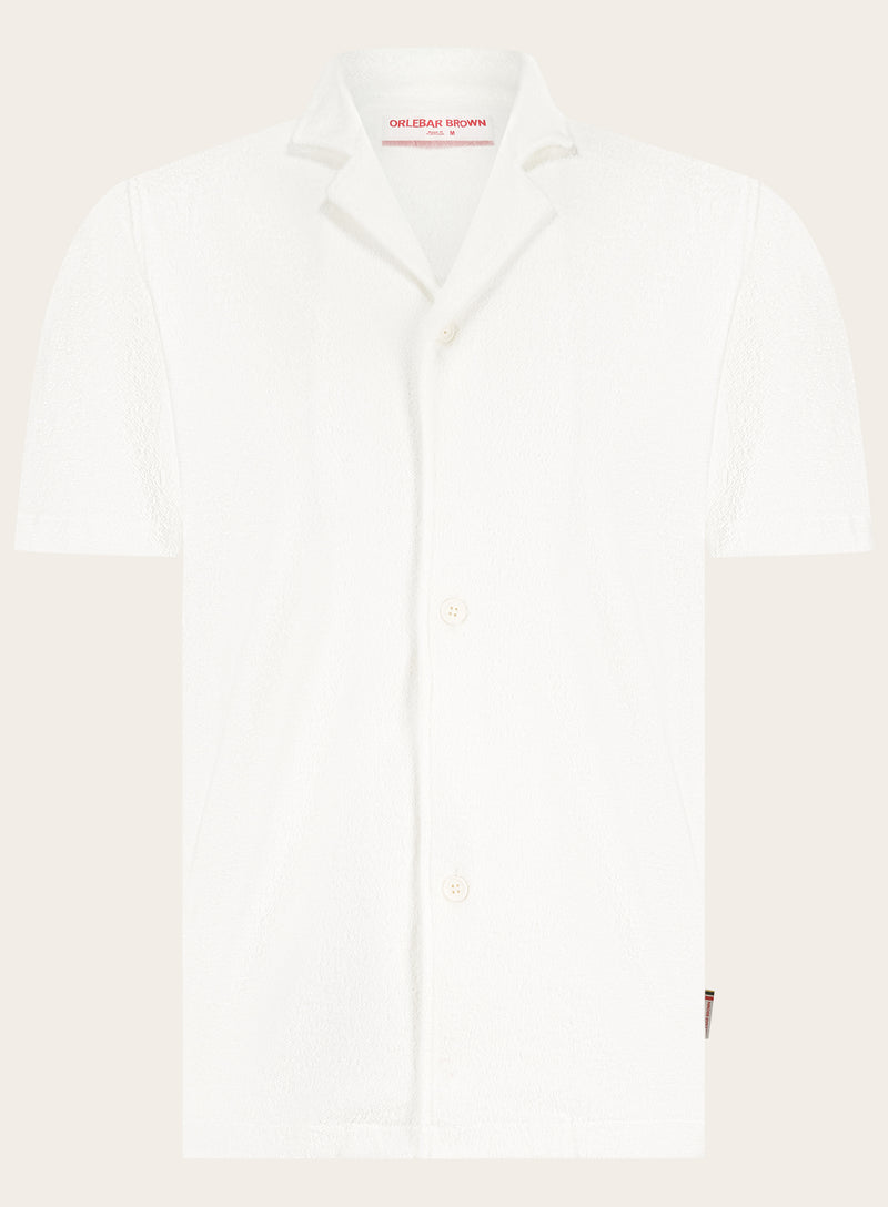 Badstof shirt van katoen