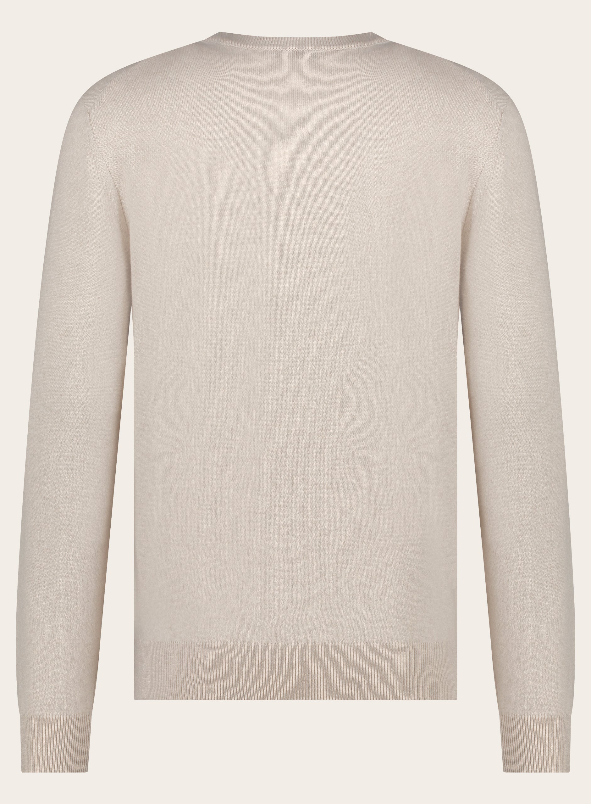 Slim-fit trui van cashmere | Beige