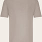 T-shirt van zijde | Beige