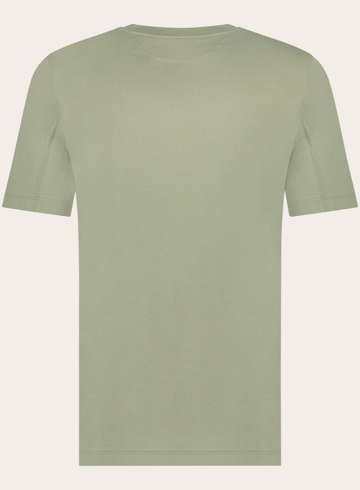 T-shirt van katoen | Groen