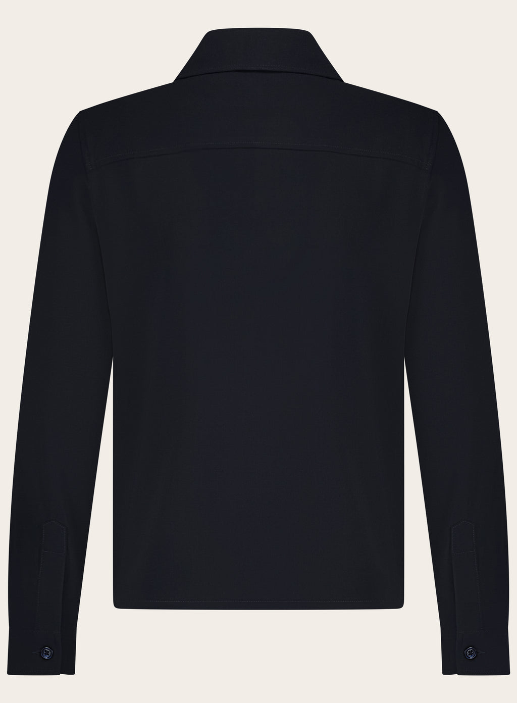 Overshirt van wol | BLUE NAVY